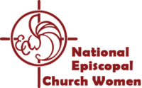 Episcopal Church Women Logo - red