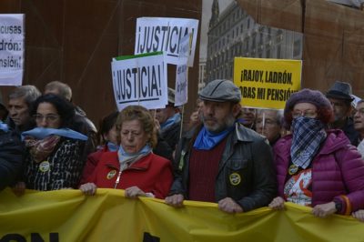 Justicia Group Protest