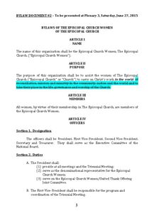 TM2015 Bylaw Amendments Doc 2 Markup 6-27-15