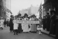 Women Marching for the Vote