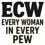 Sticker ECW Every Woman B&W