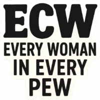 Sticker ECW Every Woman B&W